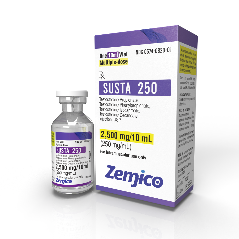 Zemico Susta 2500 mg vial