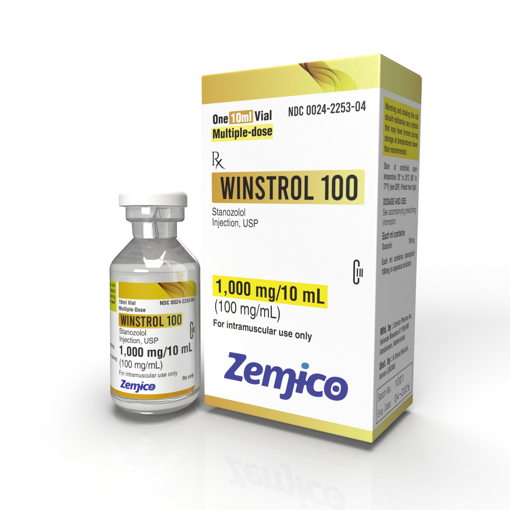 Zemico Winstrol 1000 mg 10 ml vial